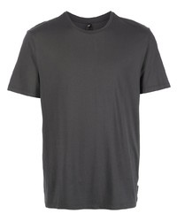 Мужская темно-серая футболка с круглым вырезом от AG Jeans