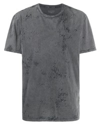 Мужская темно-серая футболка с круглым вырезом от AllSaints