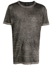 Мужская темно-серая футболка с круглым вырезом от Avant Toi