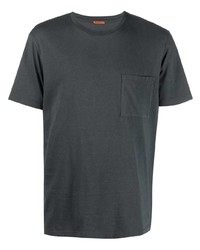 Мужская темно-серая футболка с круглым вырезом от Barena