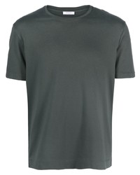 Мужская темно-серая футболка с круглым вырезом от Boglioli