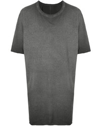 Мужская темно-серая футболка с круглым вырезом от Boris Bidjan Saberi