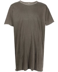 Мужская темно-серая футболка с круглым вырезом от Boris Bidjan Saberi