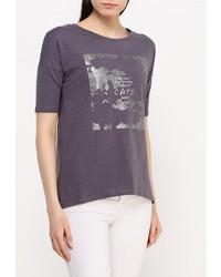 Женская темно-серая футболка с круглым вырезом от Broadway