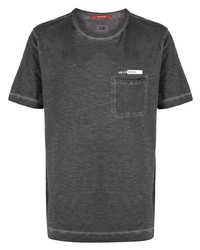 Мужская темно-серая футболка с круглым вырезом от C.P. Company