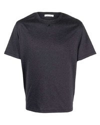 Мужская темно-серая футболка с круглым вырезом от Craig Green