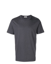 Мужская темно-серая футболка с круглым вырезом от Crossley
