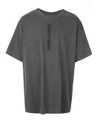 Мужская темно-серая футболка с круглым вырезом от Daniel Patrick