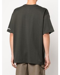 Мужская темно-серая футболка с круглым вырезом от WTAPS