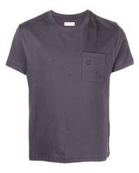 Мужская темно-серая футболка с круглым вырезом от ERL