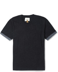 Мужская темно-серая футболка с круглым вырезом от Folk