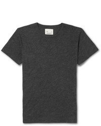 Мужская темно-серая футболка с круглым вырезом от Folk