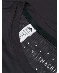 Мужская темно-серая футболка с круглым вырезом от adidas