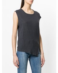 Женская темно-серая футболка с круглым вырезом от Isabel Marant Etoile