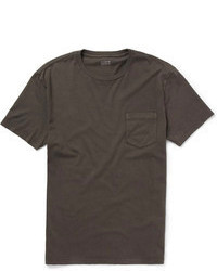 Мужская темно-серая футболка с круглым вырезом от J.Crew