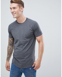 Мужская темно-серая футболка с круглым вырезом от Jack & Jones