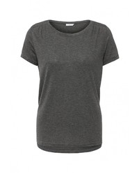 Женская темно-серая футболка с круглым вырезом от Jacqueline De Yong