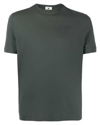 Мужская темно-серая футболка с круглым вырезом от Kired