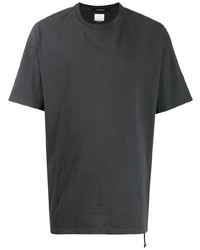 Мужская темно-серая футболка с круглым вырезом от Ksubi