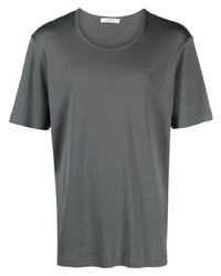 Мужская темно-серая футболка с круглым вырезом от Lemaire