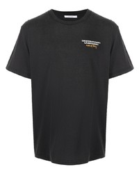 Мужская темно-серая футболка с круглым вырезом от Liberaiders