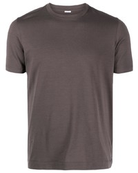 Мужская темно-серая футболка с круглым вырезом от Malo
