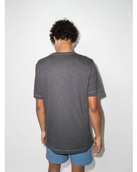 Мужская темно-серая футболка с круглым вырезом от Orlebar Brown