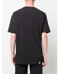 Мужская темно-серая футболка с круглым вырезом от Nike