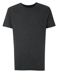 Мужская темно-серая футболка с круглым вырезом от OSKLEN