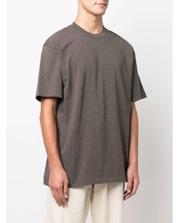 Мужская темно-серая футболка с круглым вырезом от Closed