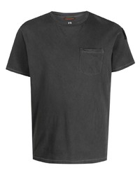 Мужская темно-серая футболка с круглым вырезом от Parajumpers