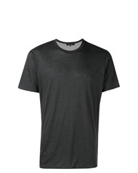 Мужская темно-серая футболка с круглым вырезом от rag & bone
