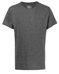 Мужская темно-серая футболка с круглым вырезом от Ralph Lauren RRL