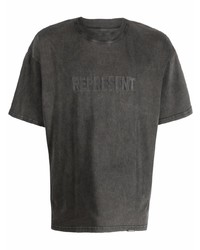 Мужская темно-серая футболка с круглым вырезом от Represent