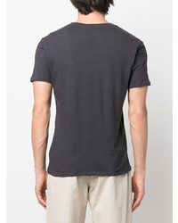 Мужская темно-серая футболка с круглым вырезом от Frescobol Carioca