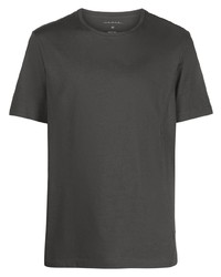 Мужская темно-серая футболка с круглым вырезом от Sease