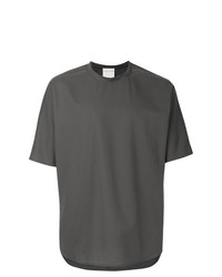 Мужская темно-серая футболка с круглым вырезом от Stephan Schneider