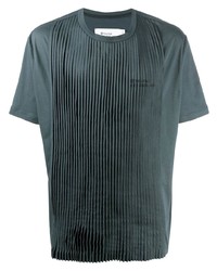 Мужская темно-серая футболка с круглым вырезом от Telfar