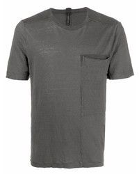Мужская темно-серая футболка с круглым вырезом от Transit