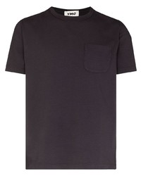 Мужская темно-серая футболка с круглым вырезом от YMC