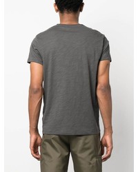 Мужская темно-серая футболка с круглым вырезом от Zadig & Voltaire