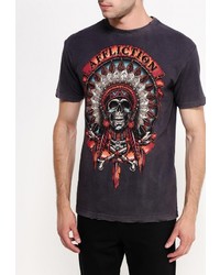 Мужская темно-серая футболка от Affliction