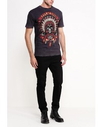 Мужская темно-серая футболка от Affliction