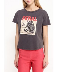 Женская темно-серая футболка от Befree