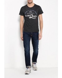 Мужская темно-серая футболка от BLEND