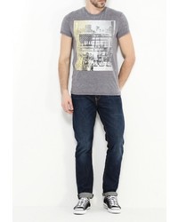 Мужская темно-серая футболка от Brave Soul