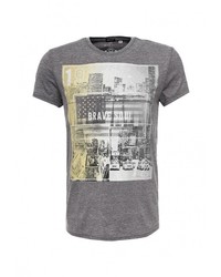 Мужская темно-серая футболка от Brave Soul