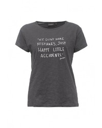 Женская темно-серая футболка от Broadway