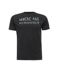 Мужская темно-серая футболка от Bruebeck