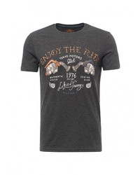 Мужская темно-серая футболка от Celio